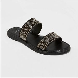 A new day womens Kersha embellished sandals